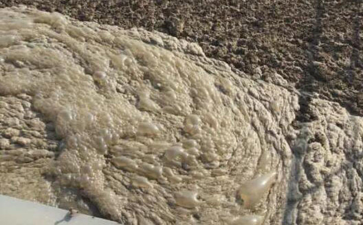 泡沫沒(méi)有及時(shí)處理 泡沫沒(méi)有及時(shí)處理